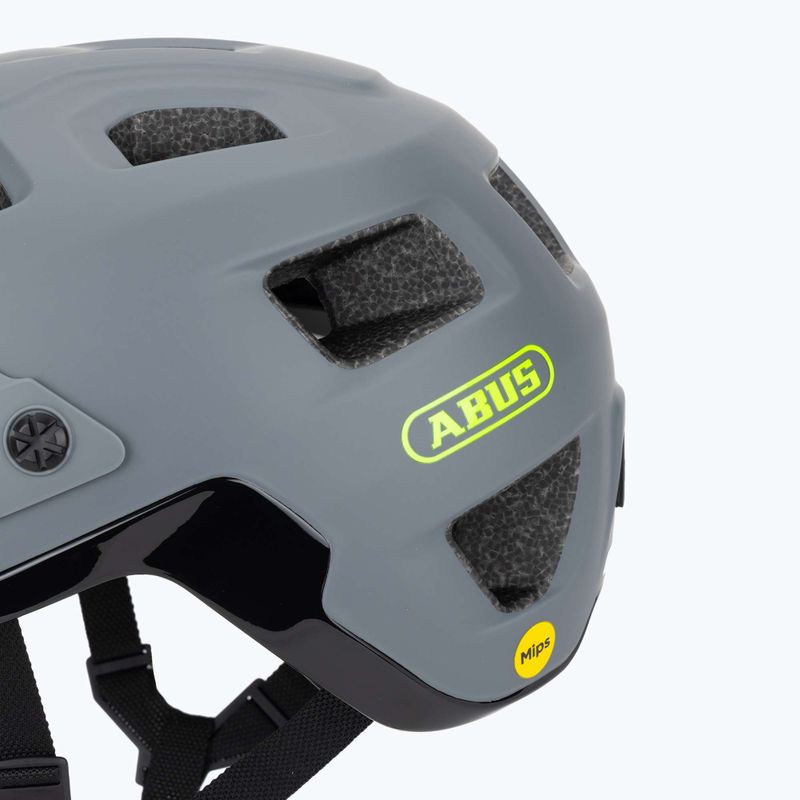 Cyklistická helma ABUS MoDrop MIPS concrete grey 7