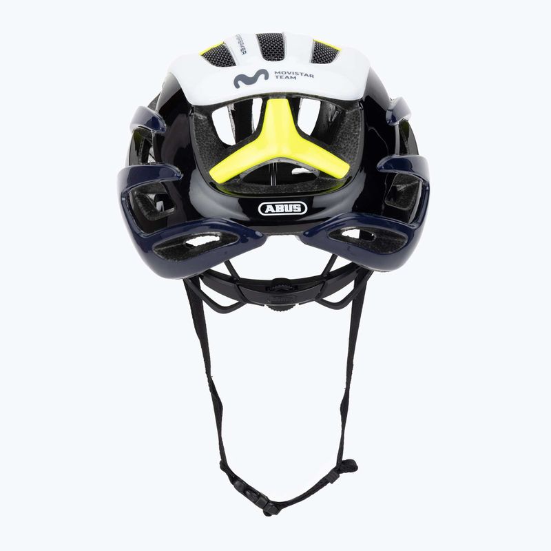 Cyklistická přilba ABUS AirBreaker Movistar Team 24 navy/yellow/white 4