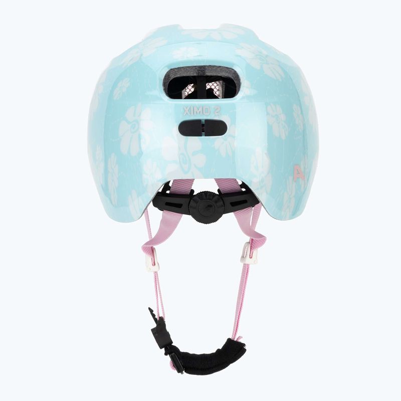 Dětská cyklistická helma Alpina Ximo 2 Jr aqua rose flower gloss 4