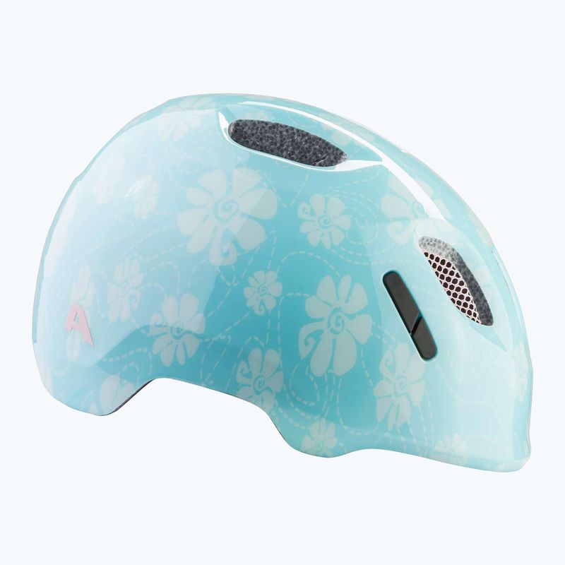 Dětská cyklistická helma Alpina Ximo 2 Jr aqua rose flower gloss 11