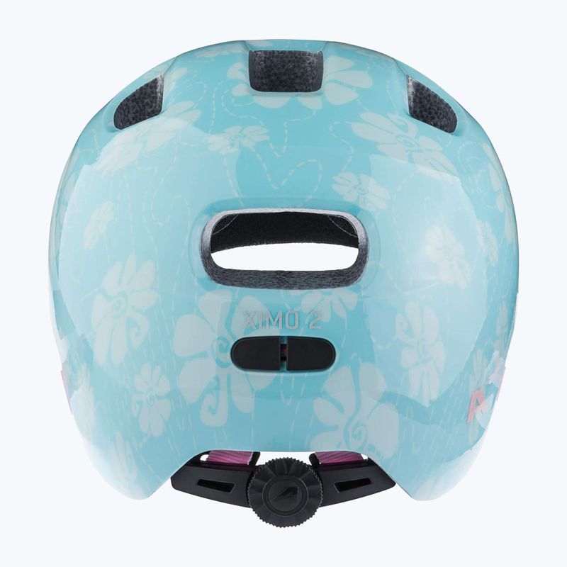 Dětská cyklistická helma Alpina Ximo 2 Jr aqua rose flower gloss 13