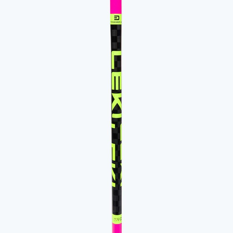 Dětské lyžařské hole LEKI WCR Lite SL 3D růžové 65265852100 5