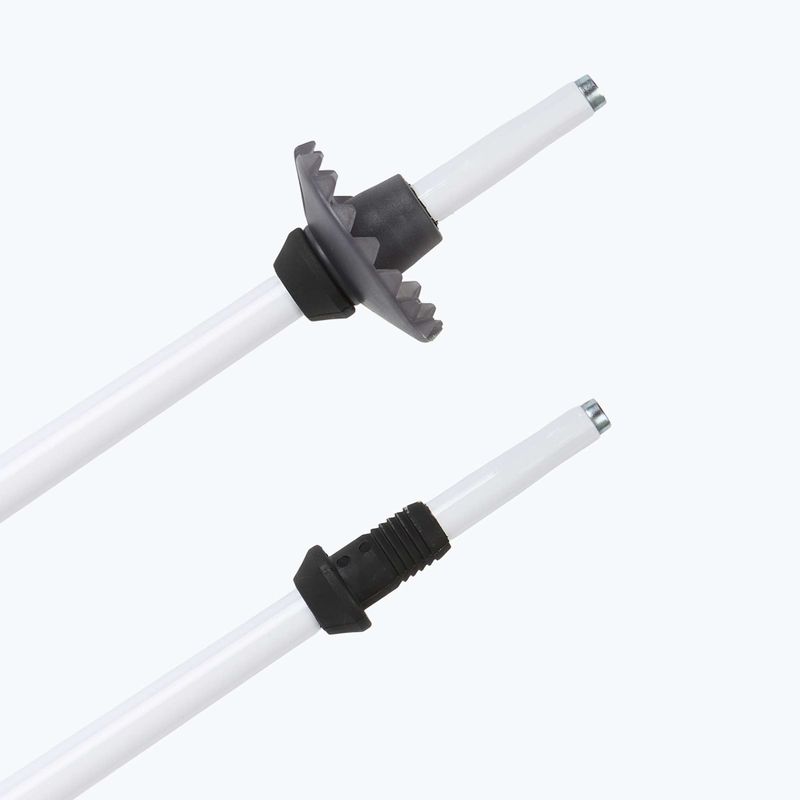 Dětské lyžařské hole Leki Rider Create Jr white/dark anthracite 5