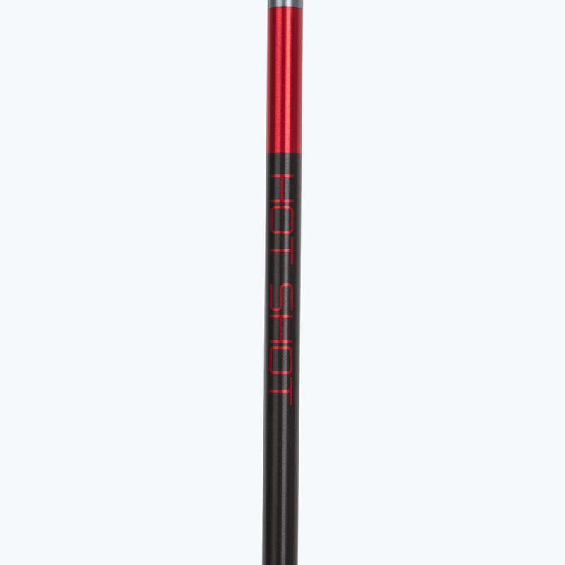 Lyžařské hole LEKI Hot Shot anodized black/eloxal gray/eloxal red 4