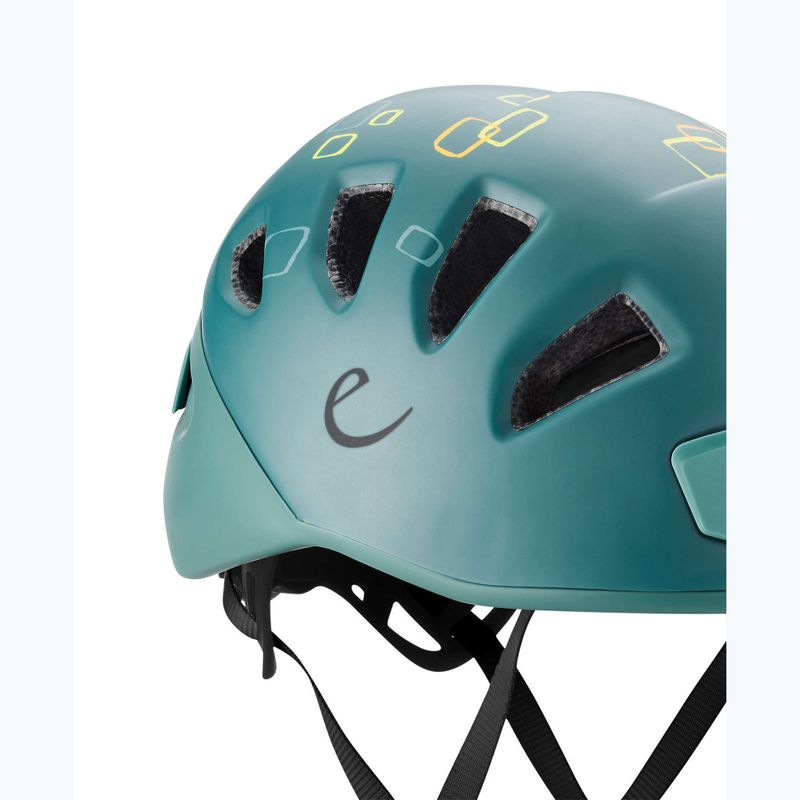 Dětská lezecká helma EDELRID Shield II jade/petrol 3