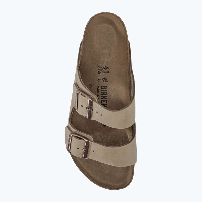 Pantofle BIRKENSTOCK Arizona LEOI Regular tabacco brown 5