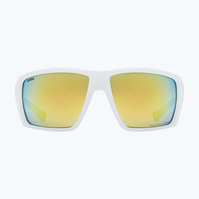 Sluneční brýle UVEX Mtn Venture CV white matte/mirror gold 2
