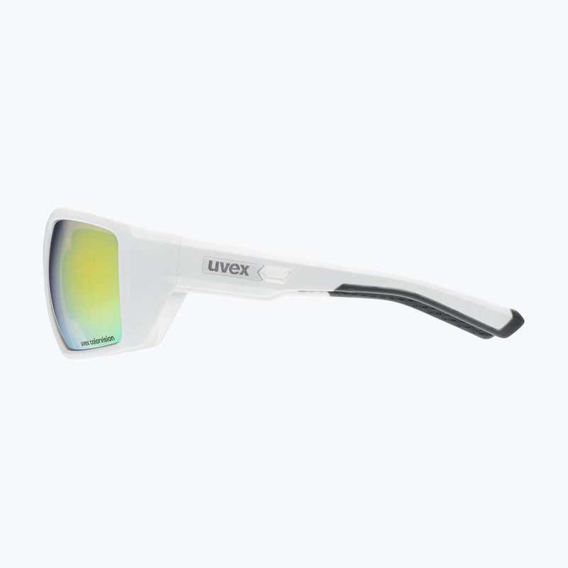 Sluneční brýle UVEX Mtn Venture CV white matte/mirror gold 4