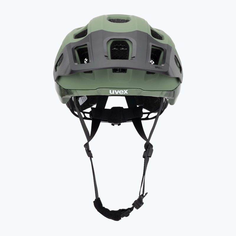 Cyklistická přilba UVEX React MIPS moss green/black matt 2