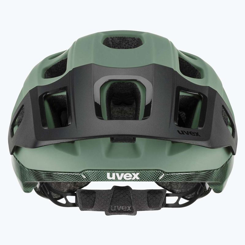 Cyklistická přilba UVEX React MIPS moss green/black matt 9
