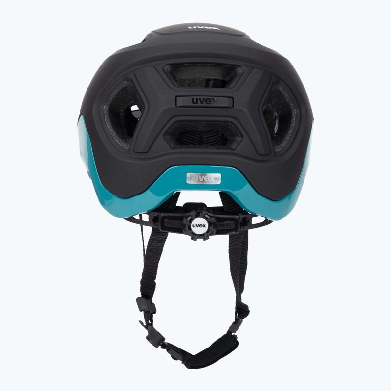 Cyklistická přilba UVEX React black/teal matt 4