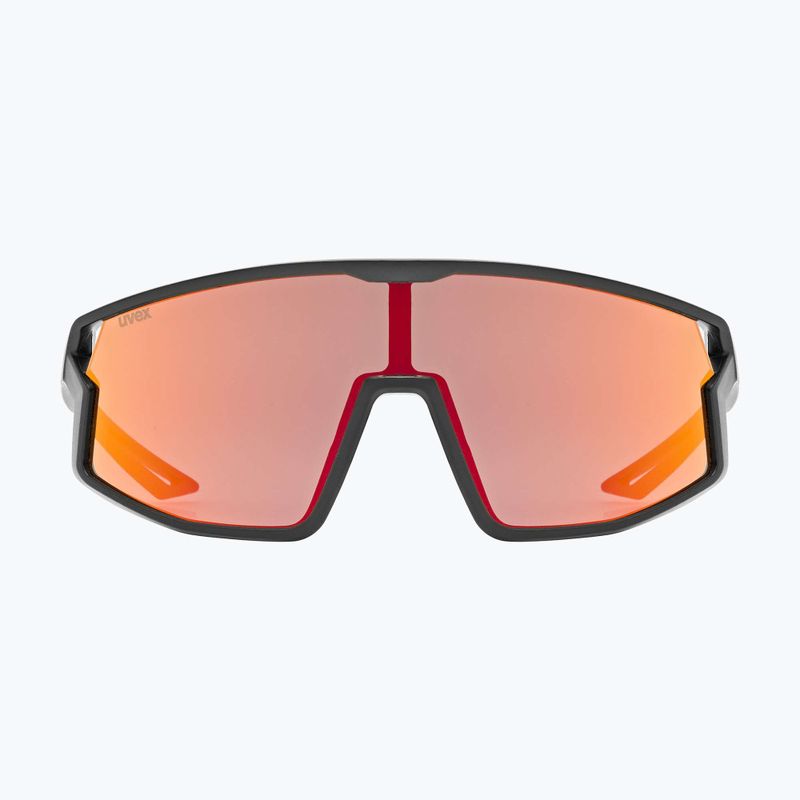 Dětské sluneční brýle UVEX Skyryse Jr black matt/mirror red 2