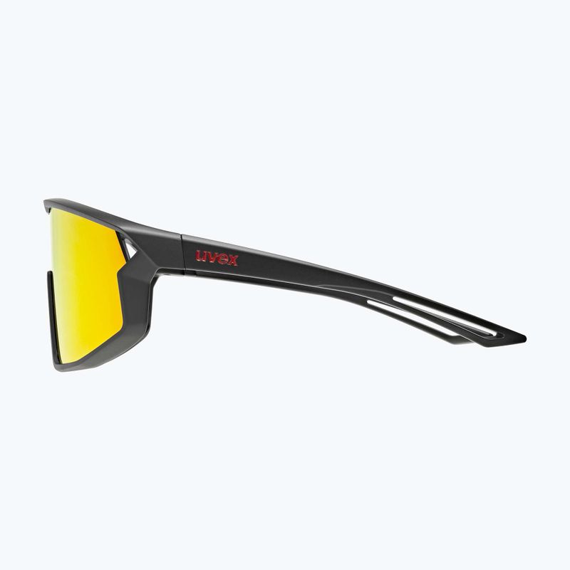 Dětské sluneční brýle UVEX Skyryse Jr black matt/mirror red 5