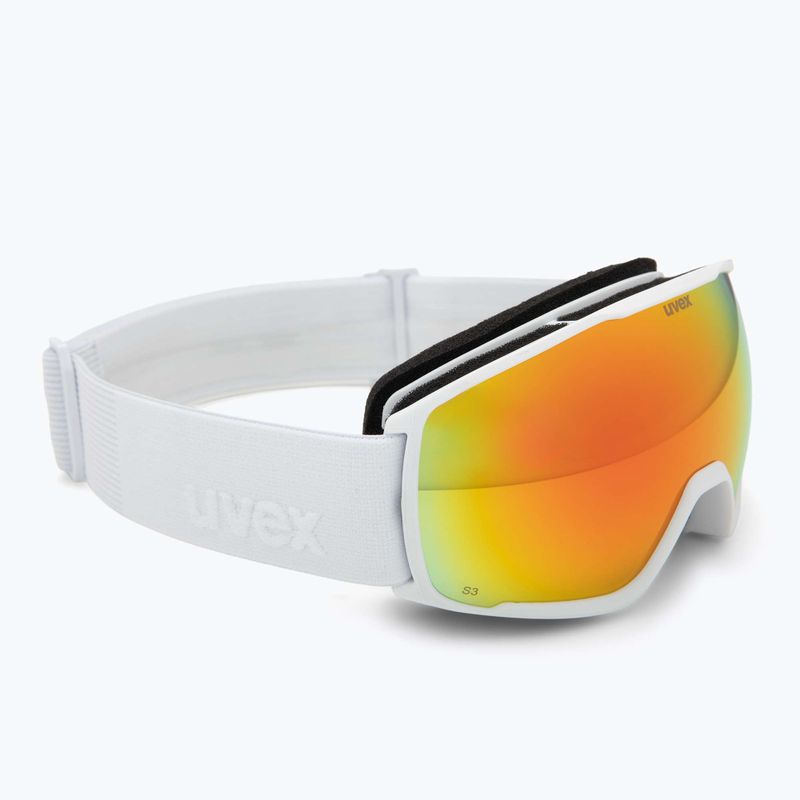 Lyžařské brýle UVEX Victorious S FM white matt/mirror orange