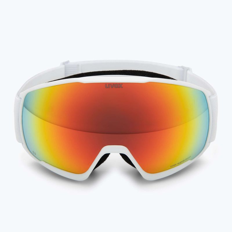Lyžařské brýle UVEX Victorious S FM white matt/mirror orange 2