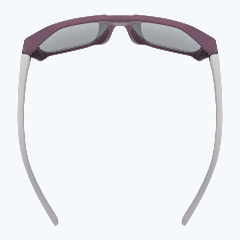 Dětské sluneční brýle UVEX Cosmic Jr cranberry/grey matt/mirror silver 4