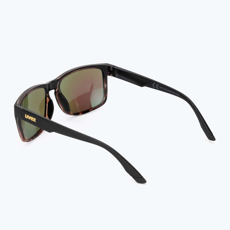 Sluneční brýle UVEX Poise black demi matt/mirror green 2
