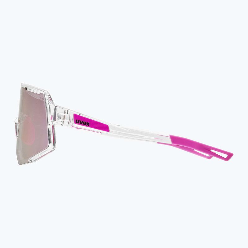 Sluneční brýle UVEX Sequenze clear/mirror pink 2