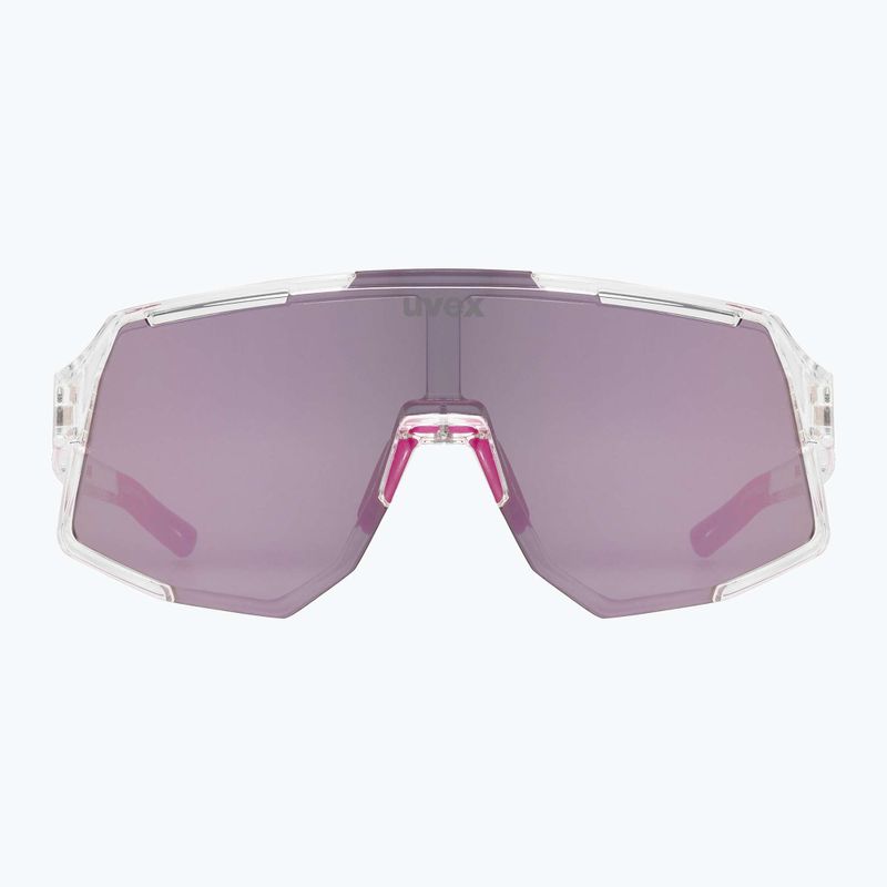 Sluneční brýle UVEX Sequenze clear/mirror pink 3