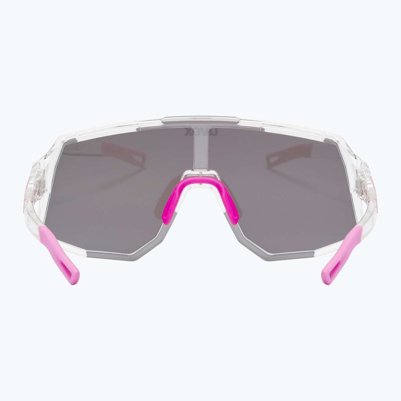 Sluneční brýle UVEX Sequenze clear/mirror pink 4