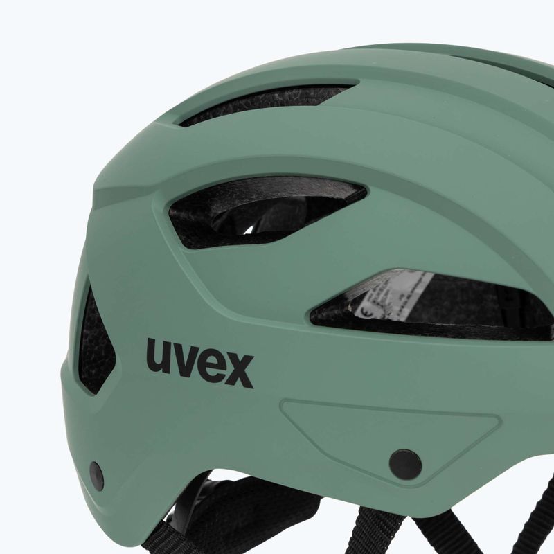 Cyklistická helma UVEX Stride sage green matt 8