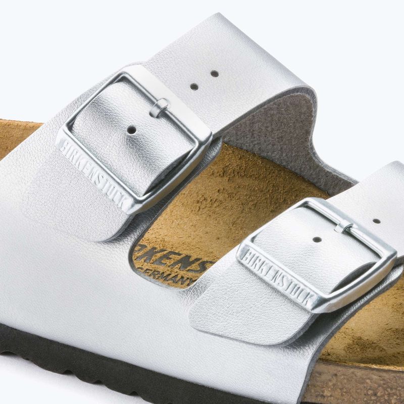 Dámské pantofle BIRKENSTOCK  Arizona BF Narrow silver 9