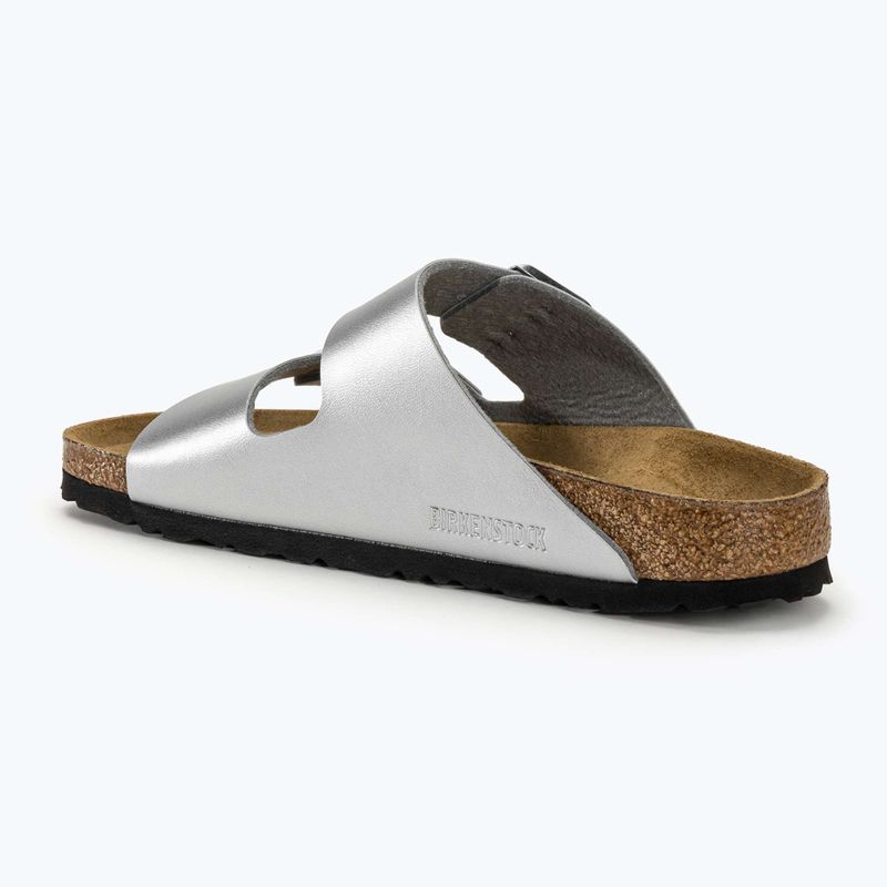 Dámské pantofle BIRKENSTOCK  Arizona BF Narrow silver 2