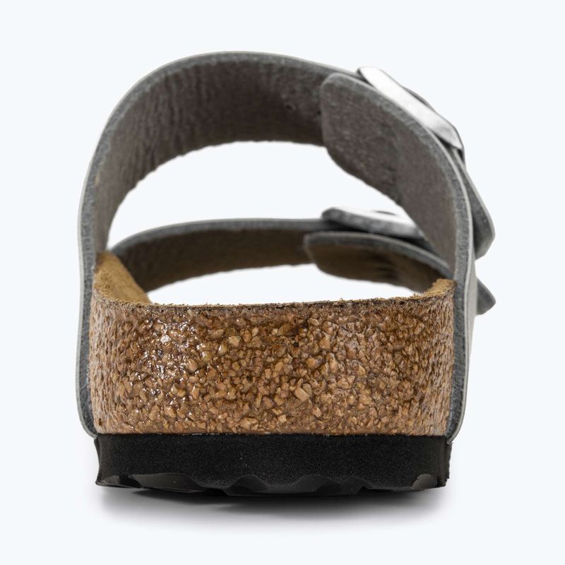 Dámské pantofle BIRKENSTOCK  Arizona BF Narrow silver 4