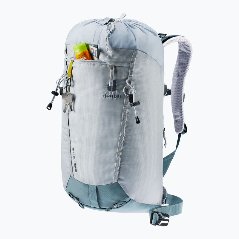 Lezecký batoh Deuter Guide Lite 22 l šedý 336002143370 6
