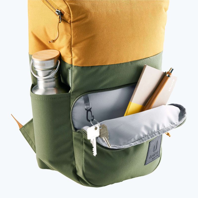 Turistický batoh dziecięcy deuter Overday 15 l khaki/cinnamon 7