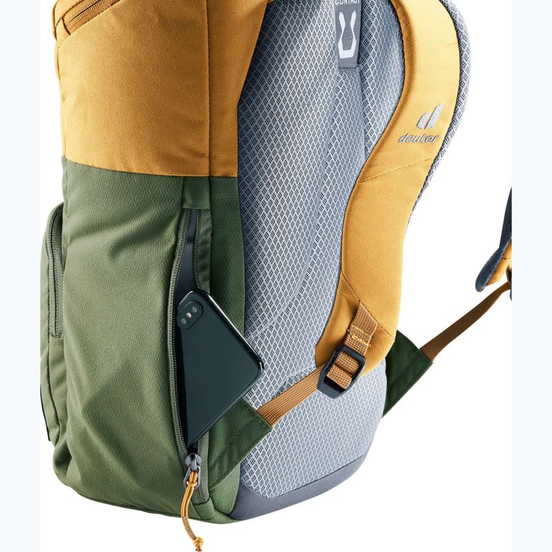Turistický batoh dziecięcy deuter Overday 15 l khaki/cinnamon 8