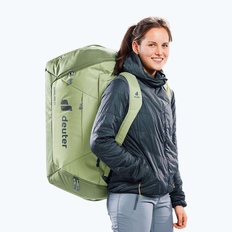 Cestovní taška Deuter Duffel Pro 60 l mineral/ grove 12