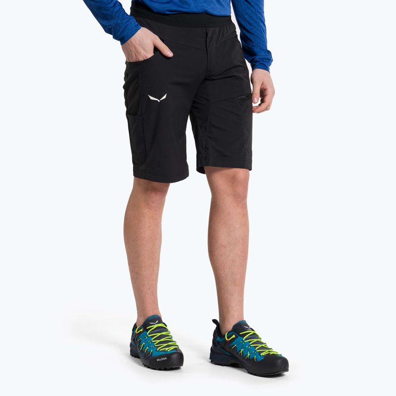 Pánské turistické šortky Salewa Agner Light black 00-0000027380