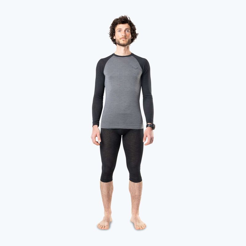 Pánské termo kalhoty DYNAFIT Tour Light Merino 3/4 black out 2