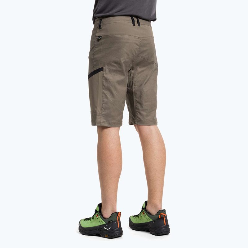 Salewa Lavaredo Hemp pánské turistické šortky hnědé 00-0000028033 3