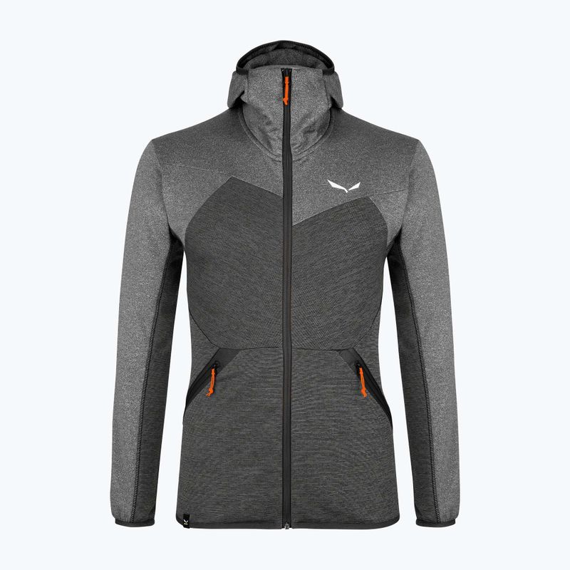 Salewa pánská fleecová mikina Puez Melange PL FZ Hoody šedá 00-0000027386 6