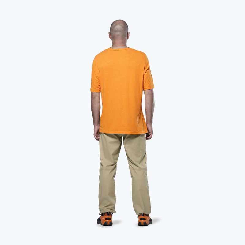 Pánské trekové tričko Salewa Agner Hemp/Dst turmeric 3