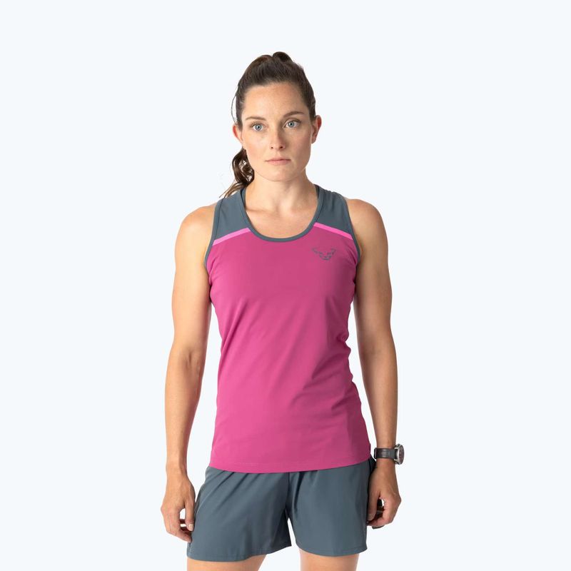 Dámské běžecké tričko DYNAFIT Alpine Pro Tank magenta