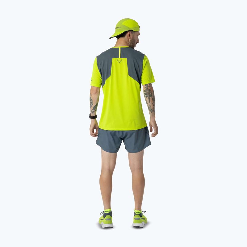 Pánské běžecké tričko DYNAFIT Sky ultra yellow 3