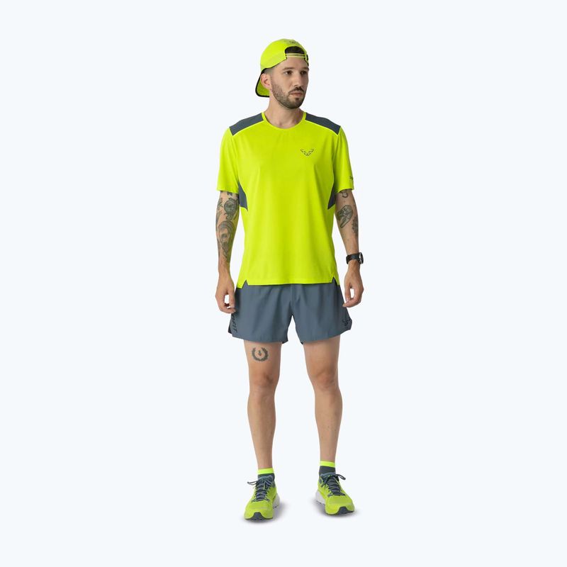Pánské běžecké tričko DYNAFIT Sky ultra yellow 4