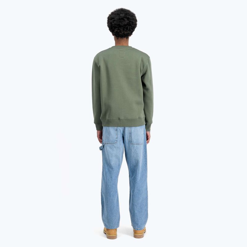 Pánská mikina Alpha Industries Basic dark olive 3