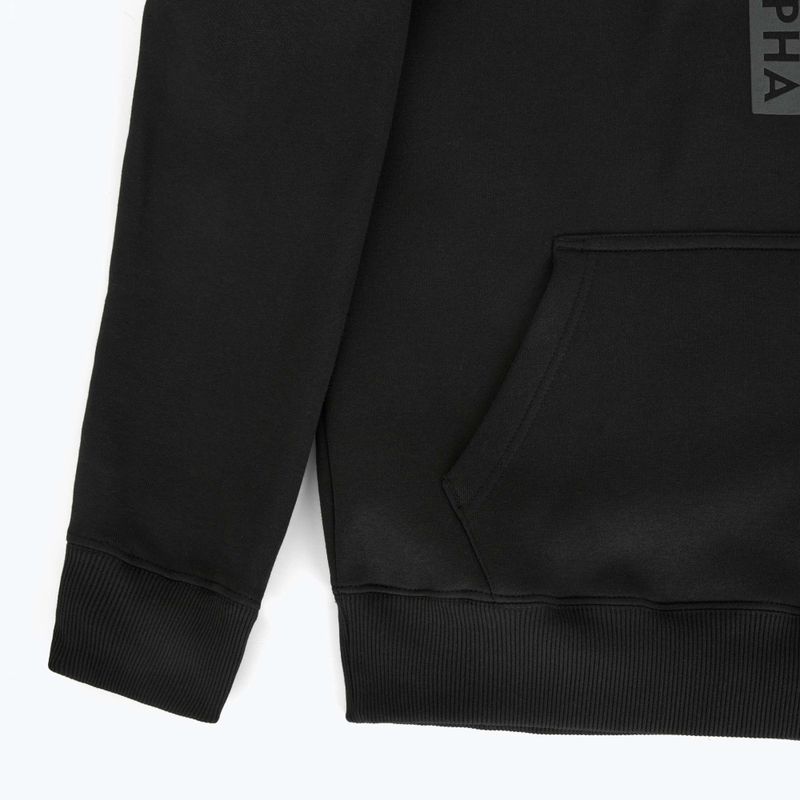 Pánská mikina Alpha Industries Puff Print Hoodie black 9