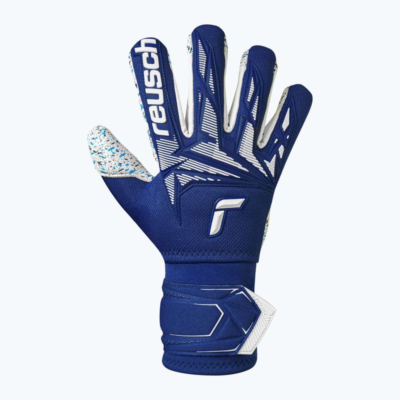 Brankářské rukavice Reusch Attrakt Freegel Fusion Ortho-Tec premium blue/white 2