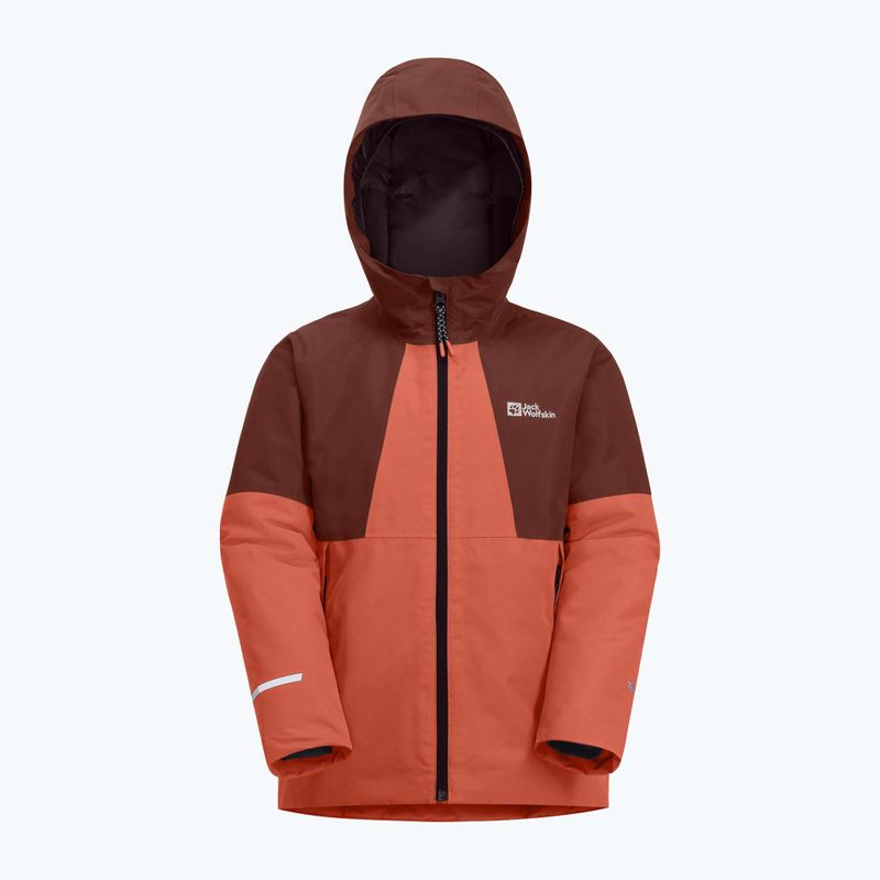 Dětská péřová bunda Jack Wolfskin Actamic 2L Ins coral orange 5