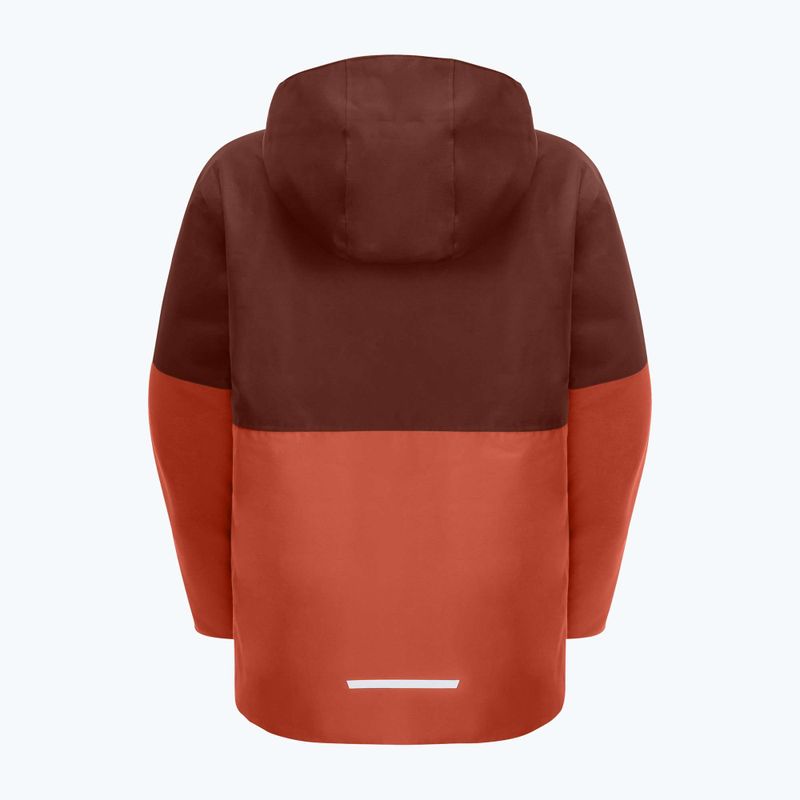 Dětská péřová bunda Jack Wolfskin Actamic 2L Ins coral orange 6