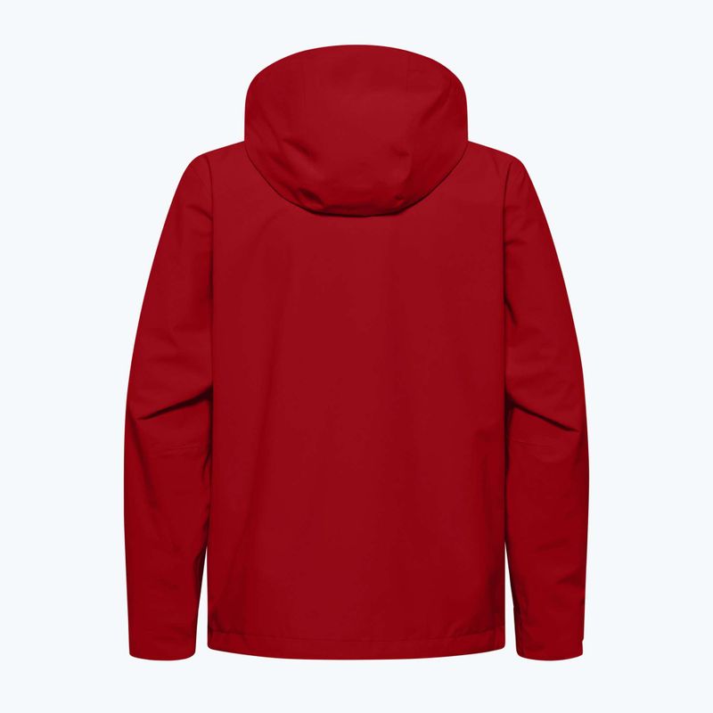 Pánská bunda do deště Jack Wolfskin Trailtime 2L adrenaline red 7