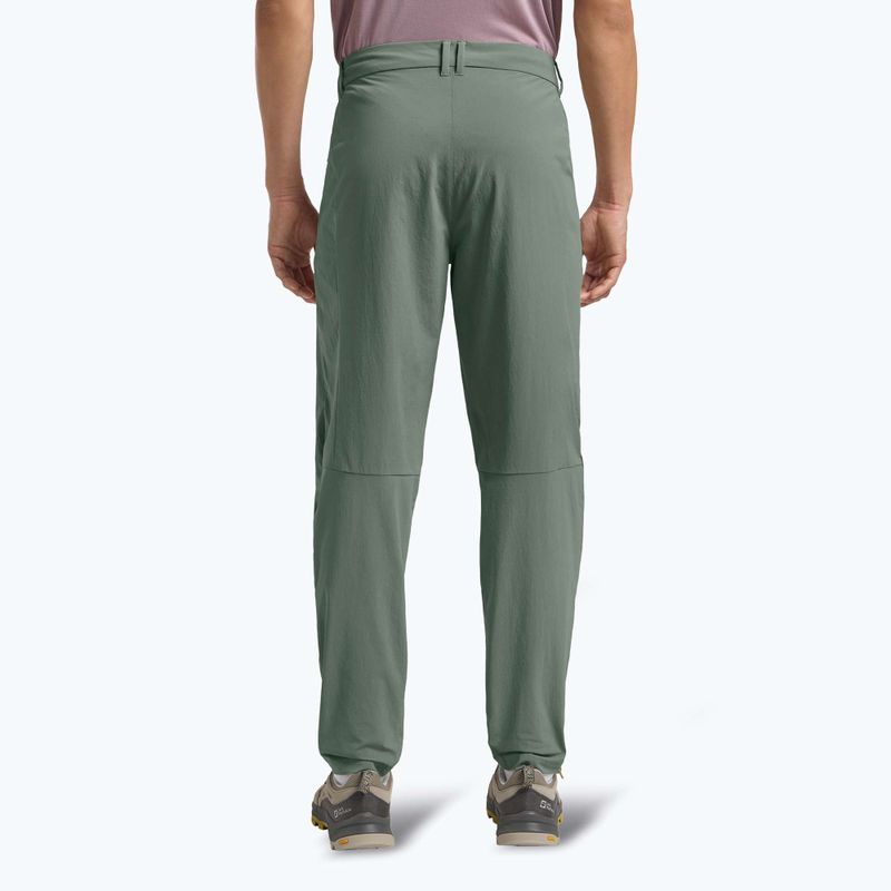Pánské trekové kalhoty Jack Wolfskin Hikeout slate green 3