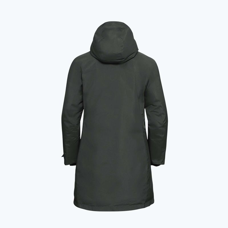 Dámská péřová bunda Jack Wolfskin Icecape 2L Down Ins Rds slate green 8
