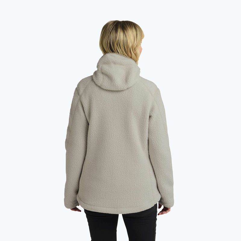 Dámská fleecová bunda Jack Wolfskin Cradle Mountain Pile Full Zip pale sand 3