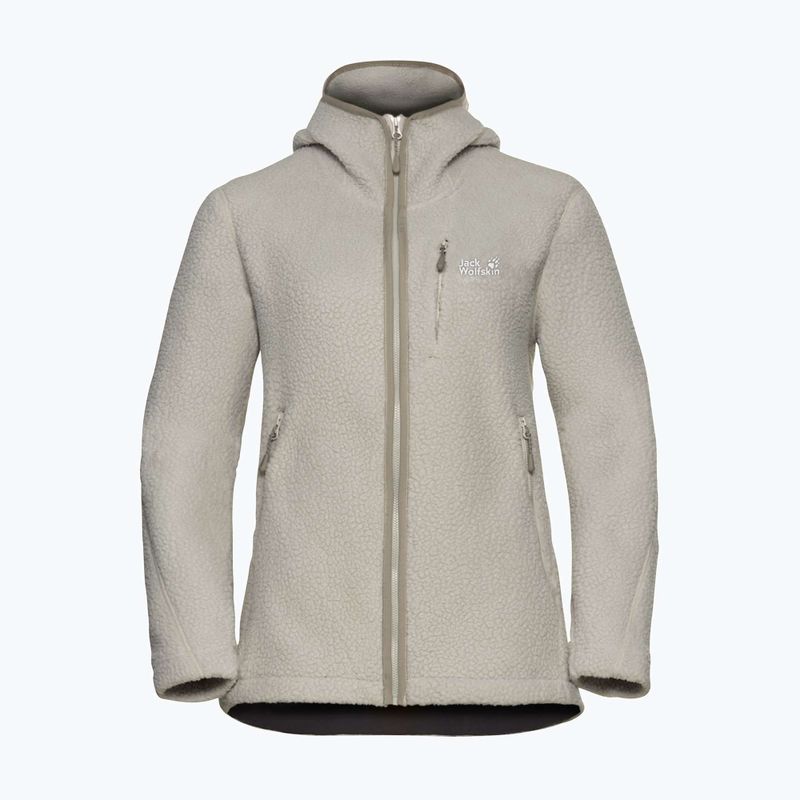 Dámská fleecová bunda Jack Wolfskin Cradle Mountain Pile Full Zip pale sand 7
